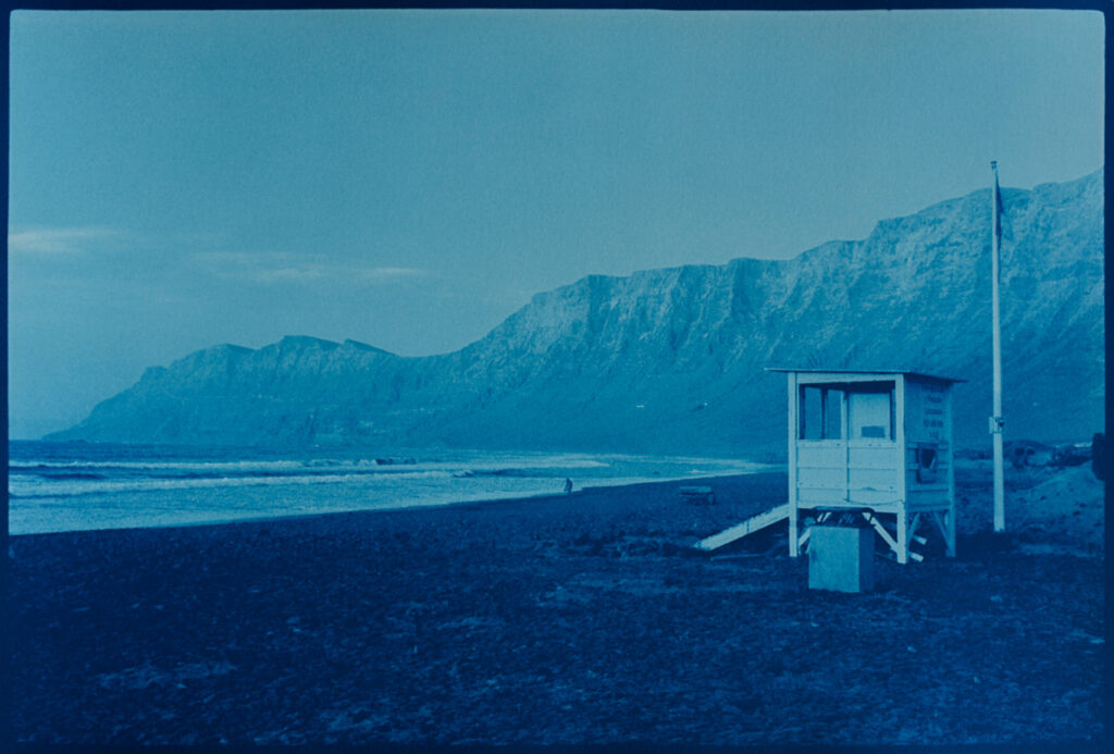 Famara beach vintage